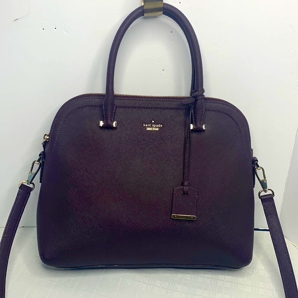 Kate Spade Red Plum Cameron Street Margot Satchel